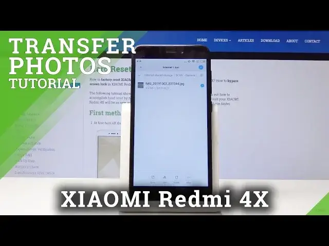 'Video thumbnail for How to Transfer Photos in XIAOMI Redmi 4X - Move Media'