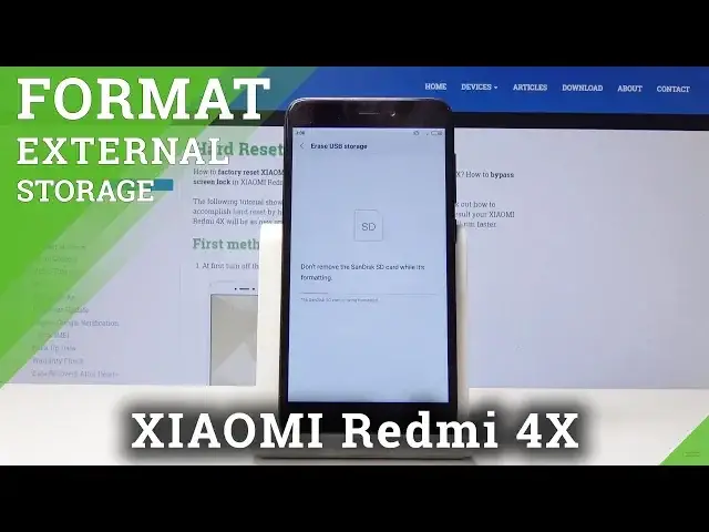 'Video thumbnail for How to Erase SD Card in Xiaomi Redmi 4X - Format SD'