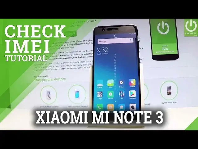 'Video thumbnail for How to Check Serial Number on XIAOMI Mi Note 3'
