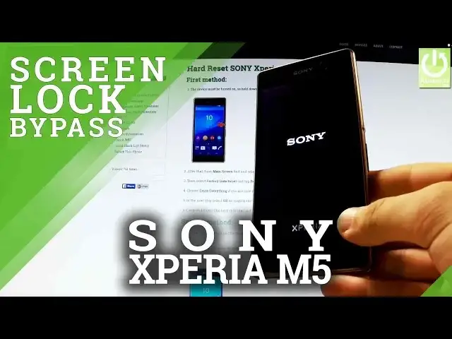 'Video thumbnail for Hard Reset SONY Xperia M5 E5603 - Bypass Password by Recovery Mode in SONY'