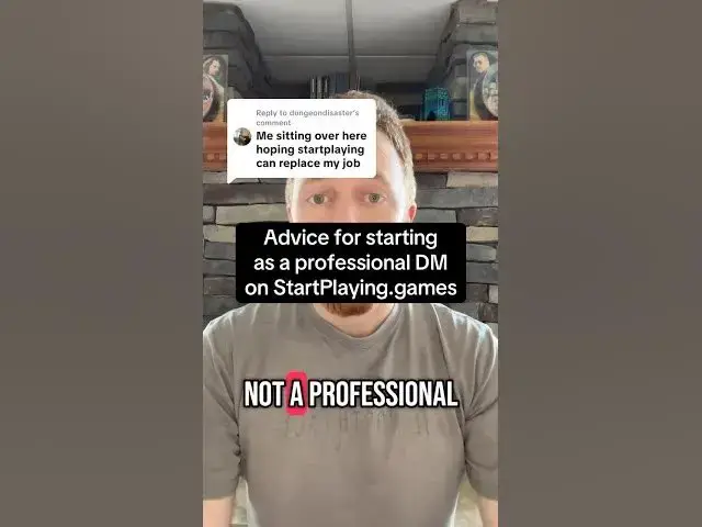 'Video thumbnail for Becoming a full-time professional DM is hard, but..'
