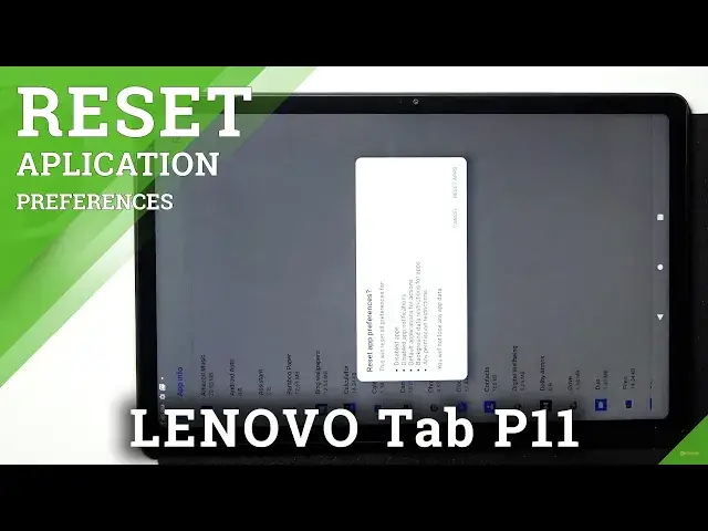 'Video thumbnail for How to Reset App Preferences in Lenovo Tab P11 - Restore Default Apps' Setup'