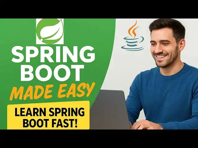'Video thumbnail for Spring Boot for Beginners: Learn Spring Boot Java Fast!'