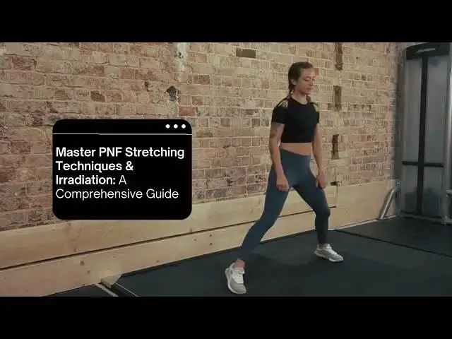 'Video thumbnail for PNF Stretching Techniques Irradiation'