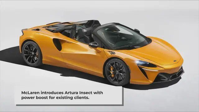 'Video thumbnail for 2025 McLaren Artura Spider unveiled alongside power-boosted coupe'