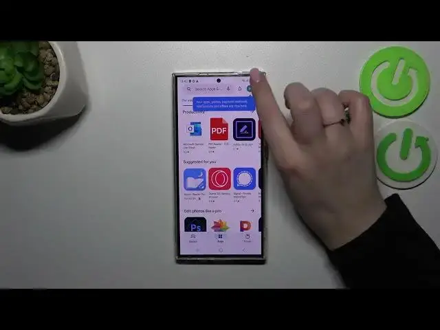 'Video thumbnail for How to Update Apps on Your SAMSUNG Galaxy S24 Ultra'