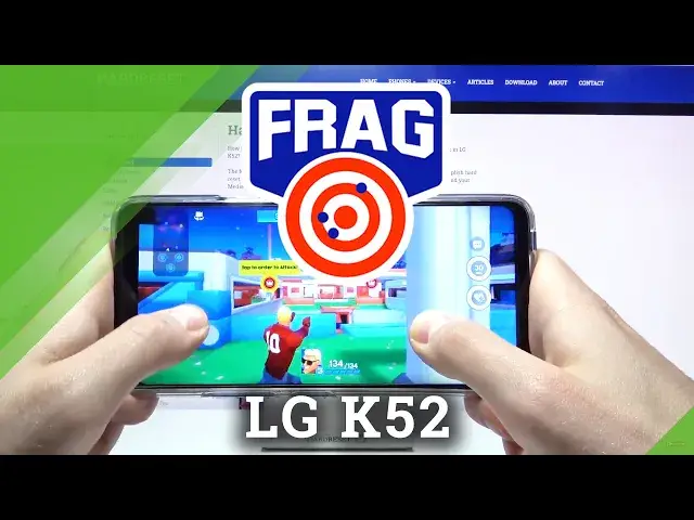 'Video thumbnail for Test Game FRAG Pro Shooter on LG K52 | MediaTek Helio P35 | 4GB RAM | Gameplay - FPS Check'
