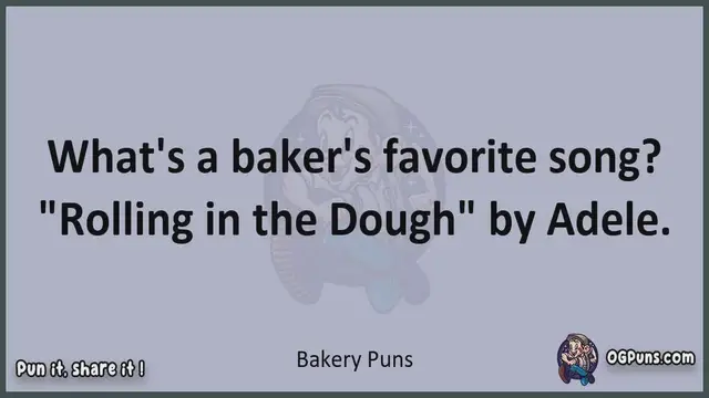 'Video thumbnail for Bakery - Jokes, Puns, Wordplays, and Laughter'