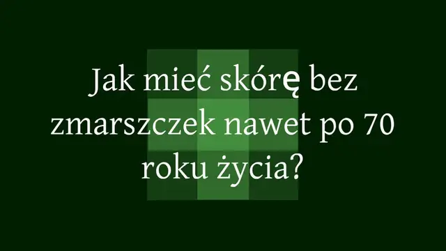 'Video thumbnail for Powinieneś to robić każdej nocy, jeśli chcesz mieć skórę bez zmarszczek nawet w wieku 70 lat'