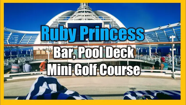 'Video thumbnail for Ruby Princess Cruise Ship Pool and Bar Travel Vlog ( Cruising )'