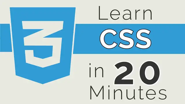 'Video thumbnail for Learn CSS in 20 Minutes'