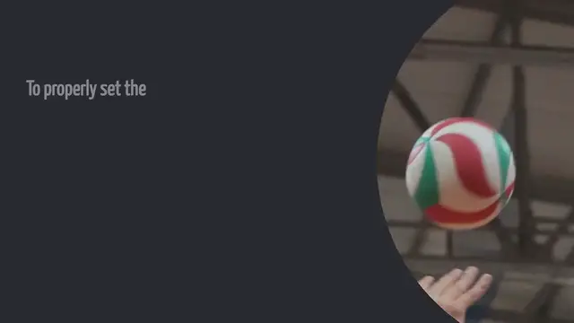 'Video thumbnail for How To Set In Volleyball'