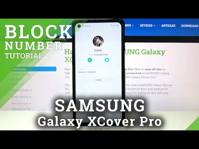 'Video thumbnail for How to Block Phone Number on SAMSUNG Galaxy XCover Pro – Block Calls'