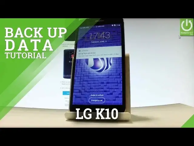 'Video thumbnail for Enable Google Backup in LG K10 (2017) - Back Up My Data'