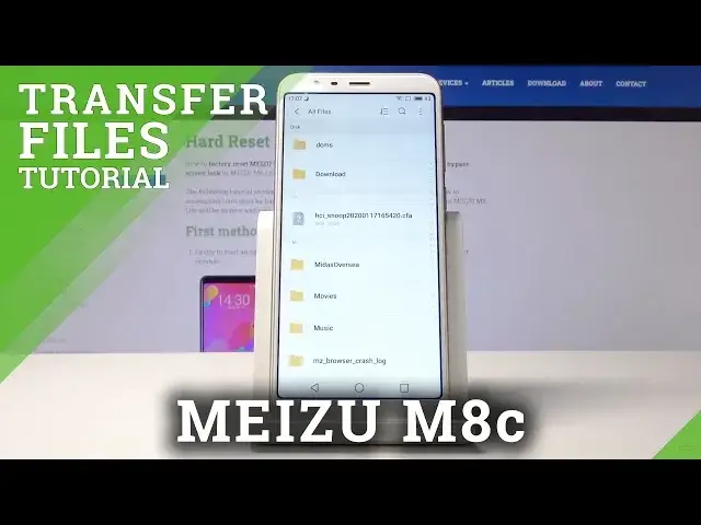 'Video thumbnail for How to Transfer Files in MEIZU M8c – Import / Export Data'
