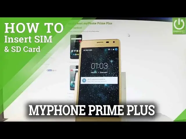 'Video thumbnail for How to Insert SIM and Micro SD in myPhone Prime Plus - Set Up SIM'