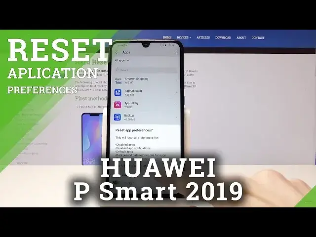 'Video thumbnail for HUAWEI P Smart 2019 RESET APP PREFERENCES'