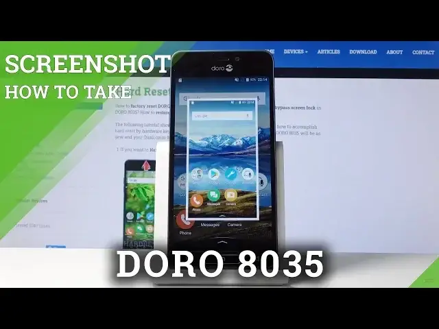'Video thumbnail for How to take a Screenshot in Doro 8035 – Grab a Screen'
