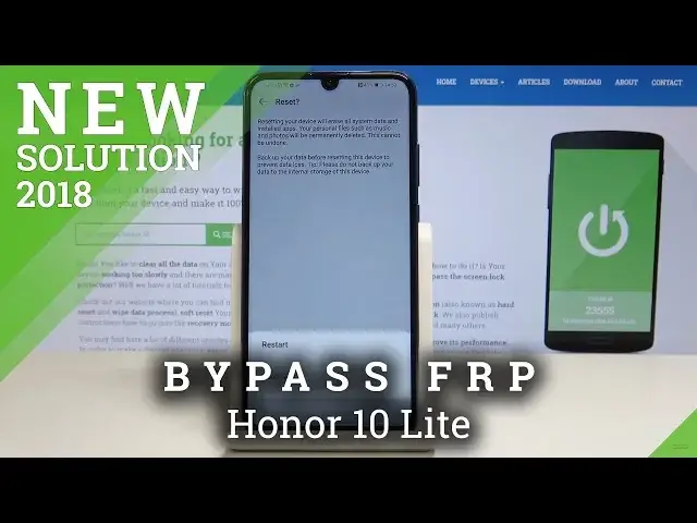 'Video thumbnail for How to Bypass Google Verifiaction in Honor 10 Lite - Unlock FRP Android 9'