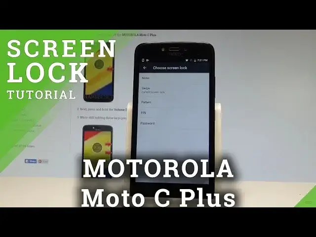 'Video thumbnail for How to Set Up Screen Lock in MOTOROLA Moto C Plus - Pattern Lock |HardReset.Info'