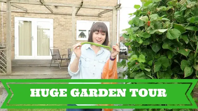 'Video thumbnail for HUGE GARDEN TOUR'