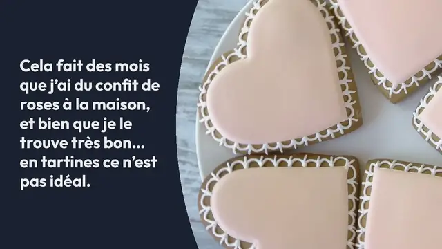 'Video thumbnail for Biscuits « à la cuillère » à la rose de Provins'