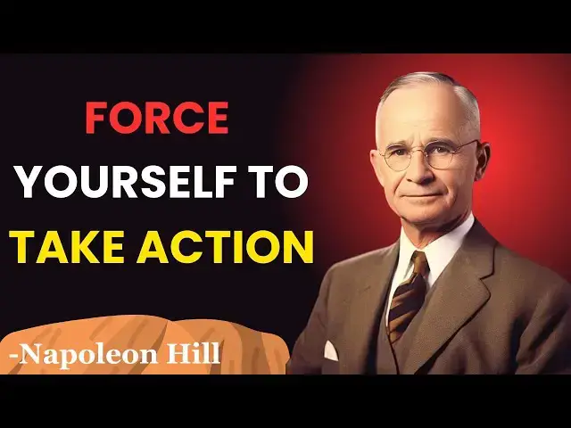 'Video thumbnail for Force Yourself To Take Action | Napoleon Hill Classes'