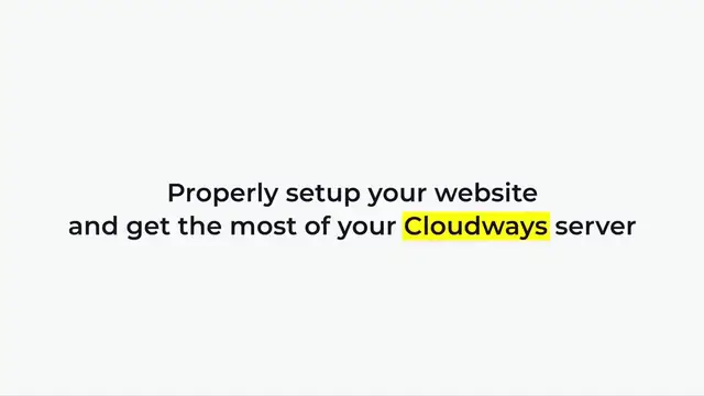 'Video thumbnail for Hosting a Website on Cloudways - A Complete Tutorial with Step-by-Step Guide'