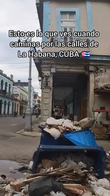 'Video thumbnail for La cruda realidad de las calles cubanas: Basura y abandono en cada esquinacuba71_7419338460391017770'