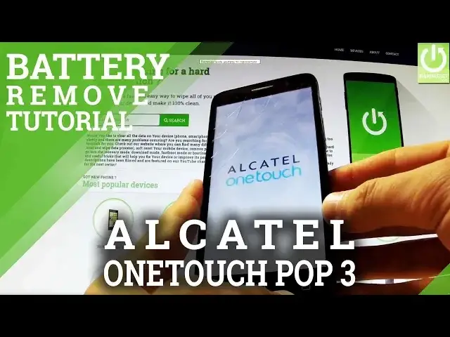 'Video thumbnail for ALCATEL OneTouch Pop 3 - How Open Back Cover and Remove Battery'