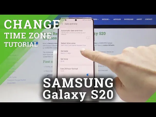 'Video thumbnail for Set Up Date & Time in Samsung Galaxy S20'