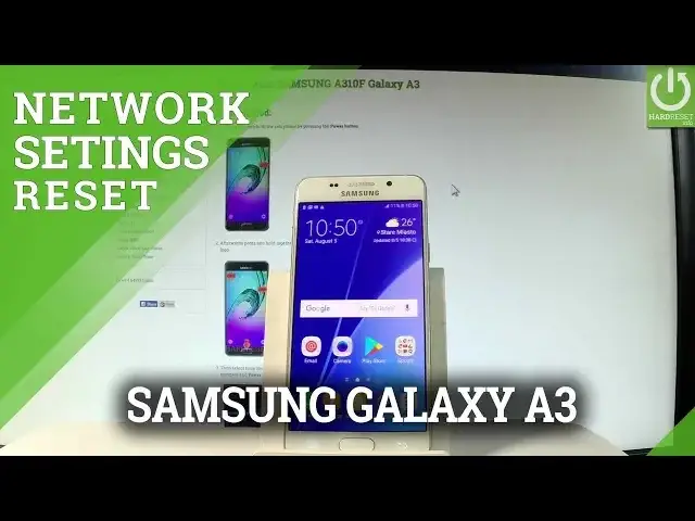 'Video thumbnail for SAMSUNG Galaxy A3 (2016) Reset Network Setting / Restore Network'