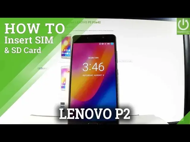 'Video thumbnail for Install Nano SIM and Micro SD in LENOVO P2 P2a42 - SIM & SD Slot'