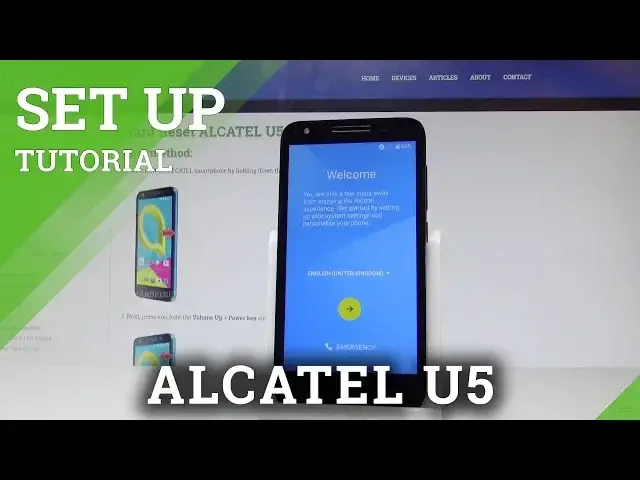 'Video thumbnail for How to Set Up ALCATEL U5 - Android Activation |HardReset.info'