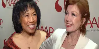'Video thumbnail for Video: Baayork Lee & Donna McKechnie Are Carrying the A CHORUS LINE Torch 50 Years Later'