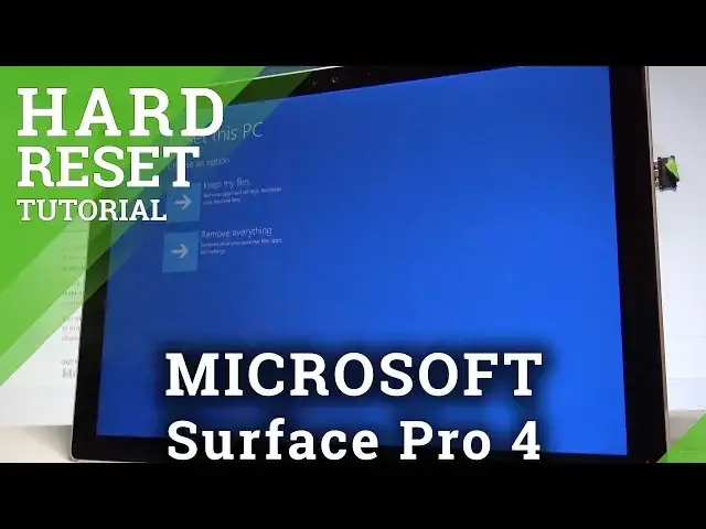 'Video thumbnail for How to Hard Reset MICROSOFT Surface Pro 4 - Remove Password |HardReset.info'