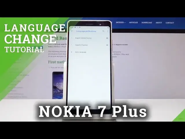 'Video thumbnail for How to Change Language in NOKIA 7 Plus - Update Default Language'