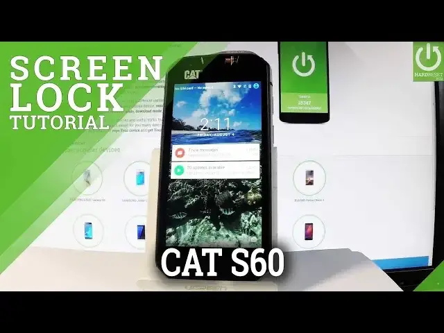 'Video thumbnail for How to Set Screen Lock on CAT S60 - Pattern Protection'