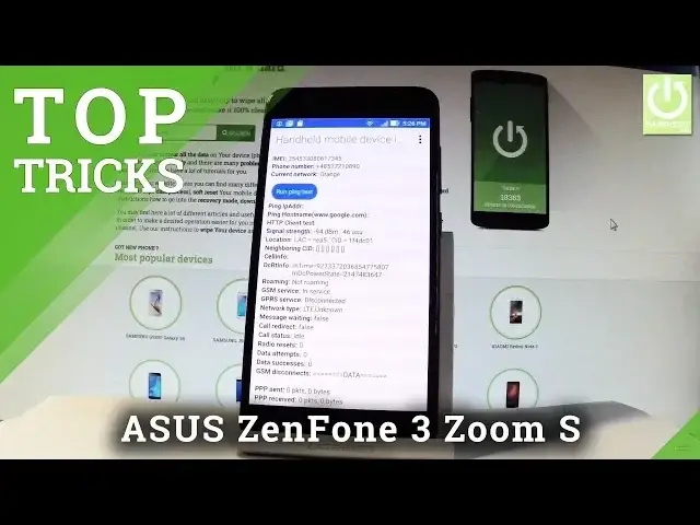 'Video thumbnail for Tips & Tricks for ASUS ZenFone 3 Zoom S - Codes / Hidden Menu'