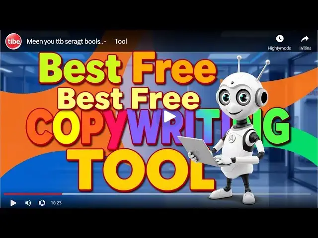 'Video thumbnail for Best Free Copywriting Tool for High-Converting Content'