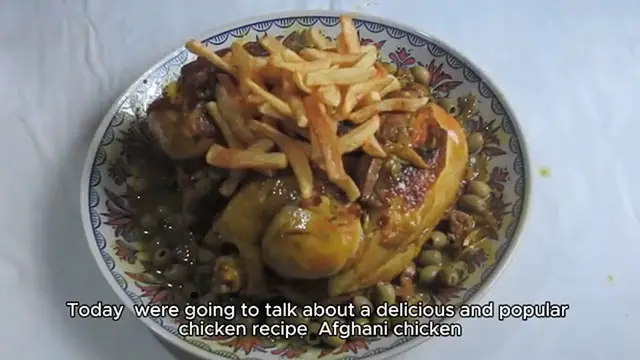 'Video thumbnail for afghani chicken recipe'