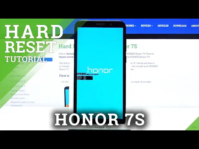 'Video thumbnail for Hard Reset HONOR 7S – Bypass Screen Lock / Restore Defaults using Recovery Mode'