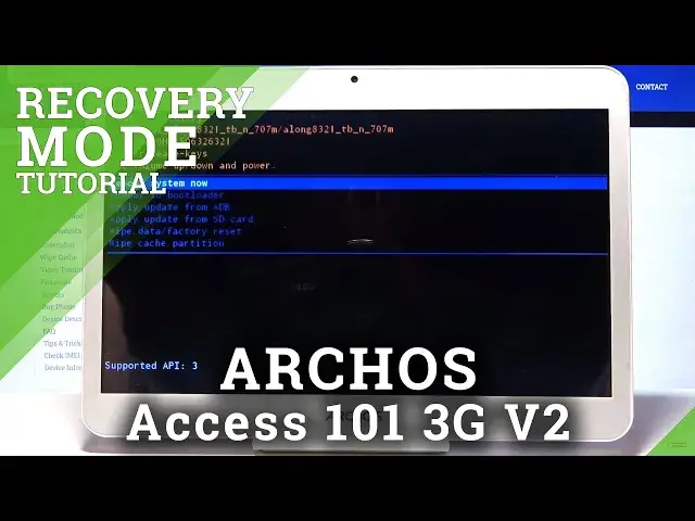 'Video thumbnail for How to Use Recovery Mode on ARCHOS Access 101 3G V2 – Open /Quit Recovery Mode'