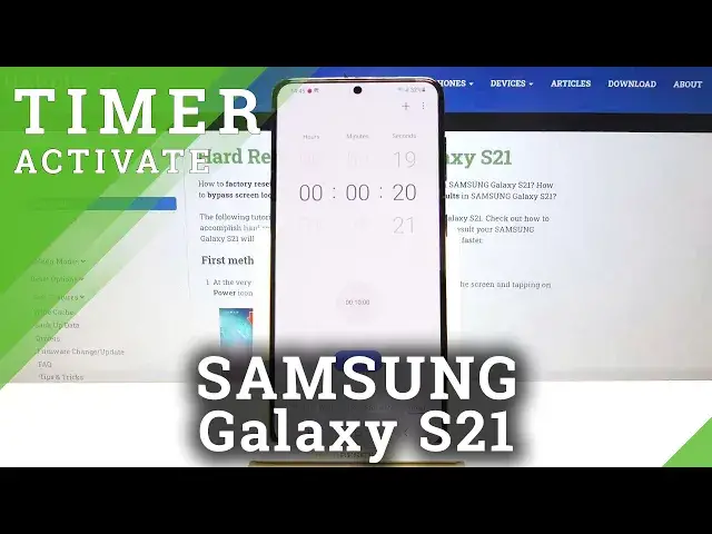 'Video thumbnail for How to Use Timer on Samsung Galaxy S21 - Configuration and Usage Explained'