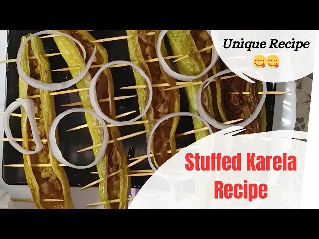 'Video thumbnail for Stuffed Minced Mutton Karela (Bitter Gourd) Recipe. A Very Unique Recipe.'
