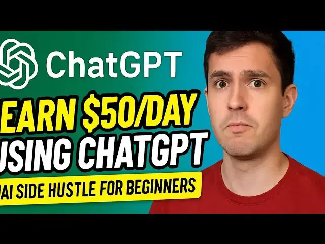 'Video thumbnail for Earn $50/Day Using ChatGPT — AI Side Hustle for Beginners (2025 Guide)'