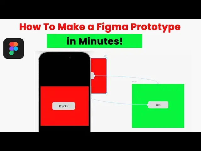 'Video thumbnail for How To Make a Figma Prototype in Minutes!'