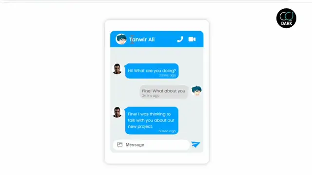 'Video thumbnail for Chat Application UI Design _ Html And CSS'