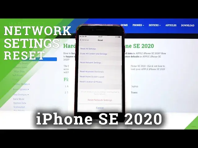'Video thumbnail for How to Reset Network Settings in iPhone SE 2020 – Restore Network Config'