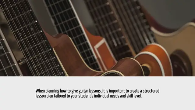 'Video thumbnail for How To Give Guitar Lessons'